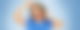 Barbara Schöneberger steht vor einem blauen Hintergrund. Sie trägt einen Kopfhörer, die linke Hand fasst an die linke Ohrmuschel. Der rechte Arm ist nach oben gehoben, Hand auf Stirnhöhe. Die Augen sind geschlossen, der Mund weit geöffnet.