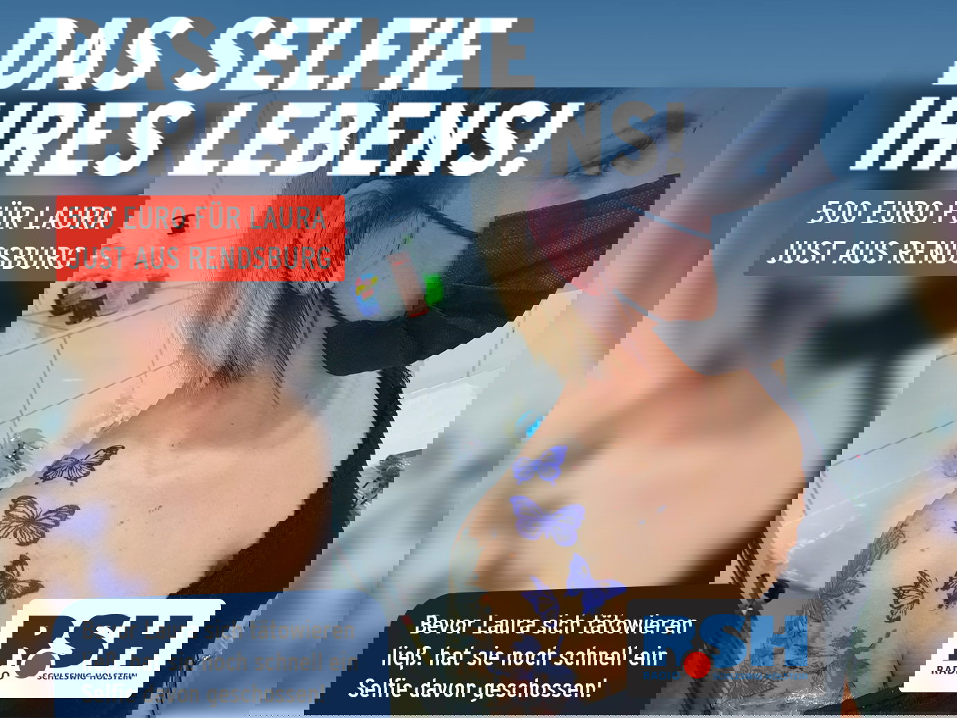 Selfie aus der Wach-Mittmann-Show vom 28. September.