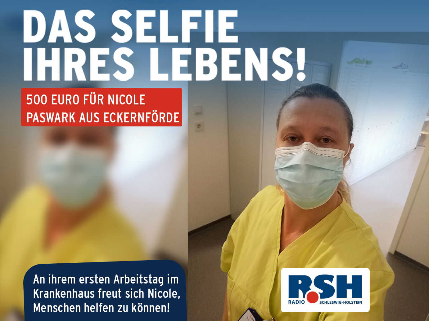 Das Selfie Ihres Lebens Gewinnerin 12. Oktober.