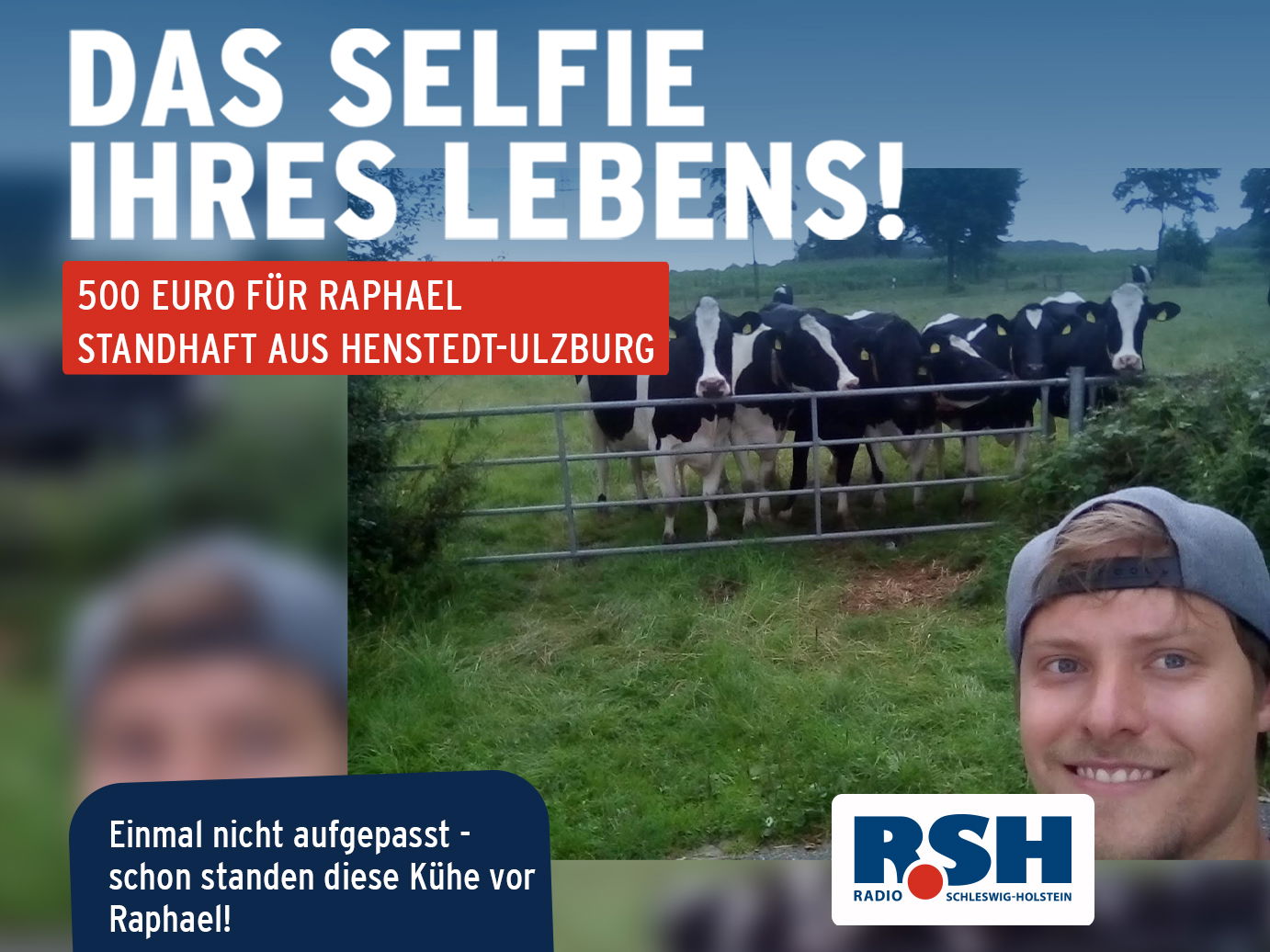 Das Selfie Ihres Lebens "Von 2 bis Frei!" Gewinner vom 5. Oktober.