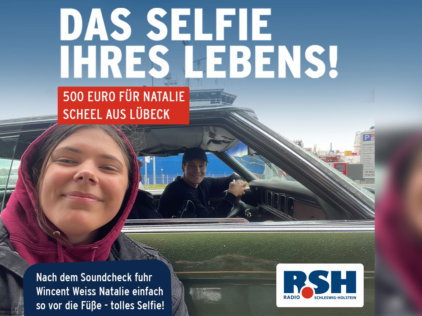 Das Selfie Ihres Lebens Natalie Scheel aus Lübeck.