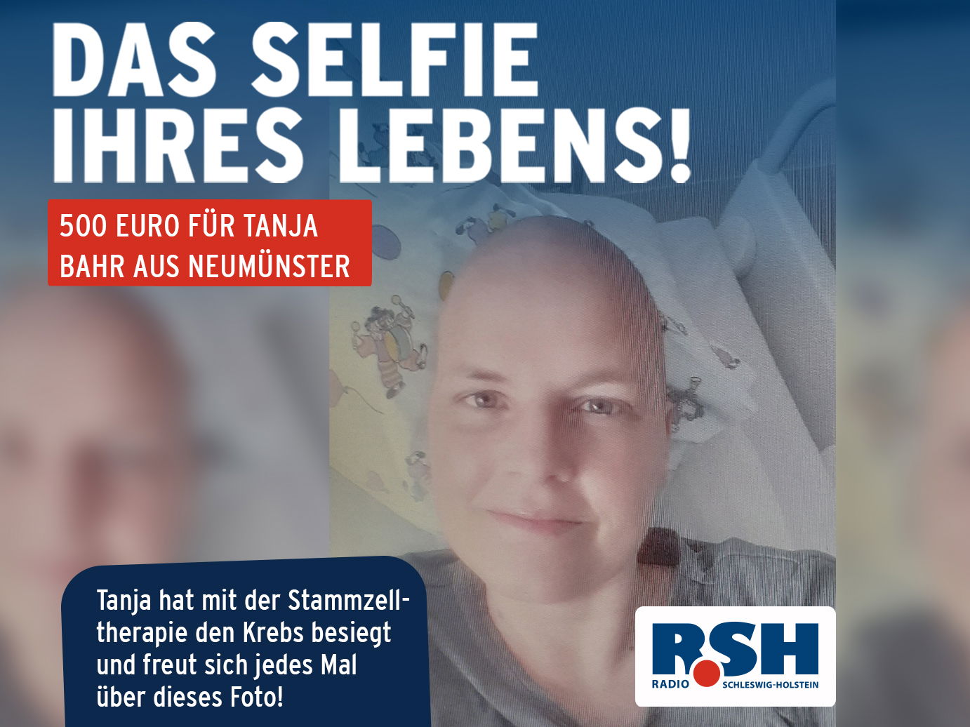Das Selfie Ihres Lebens Gewinnerin WMS 7. Oktober.