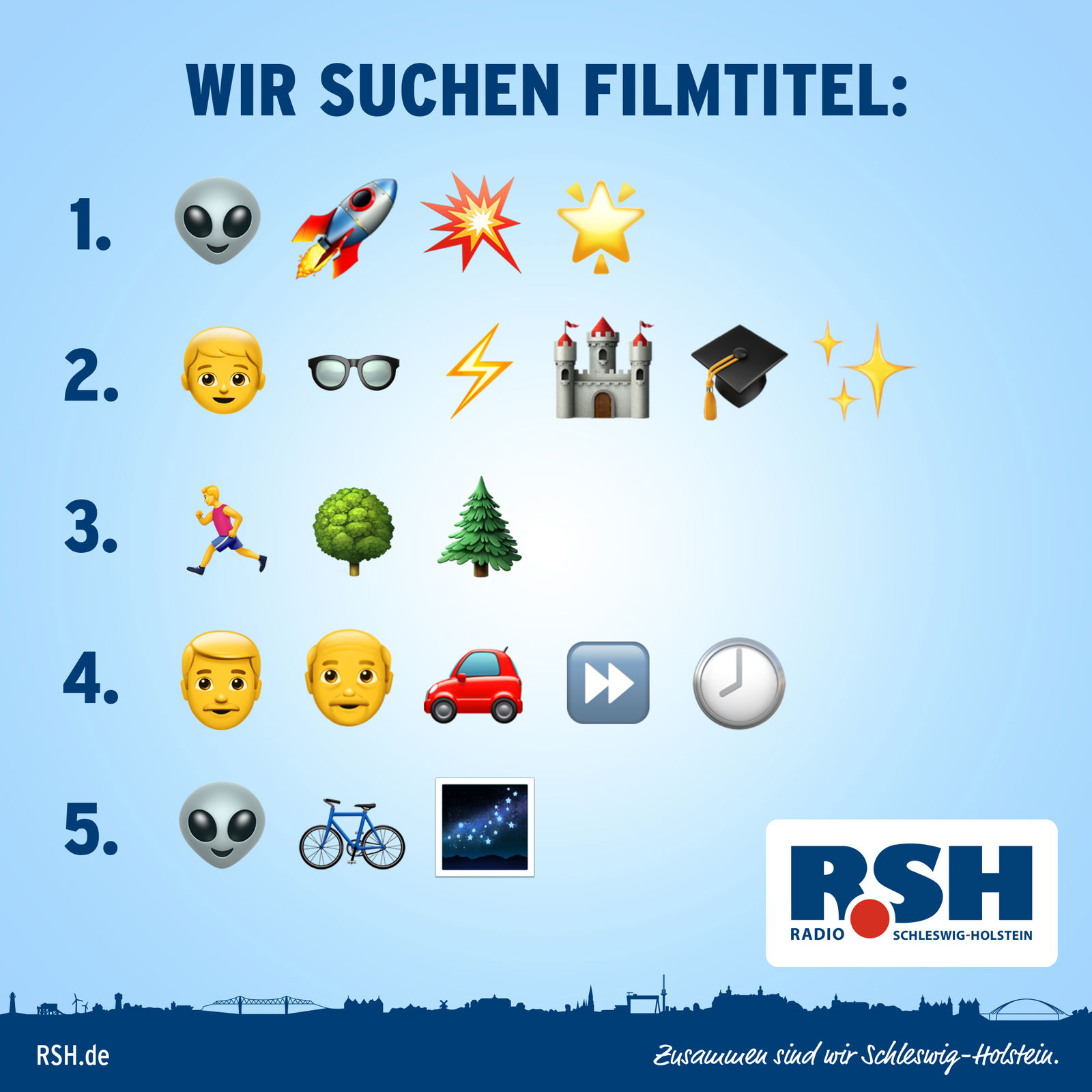 Auflösung des Emojirätsels