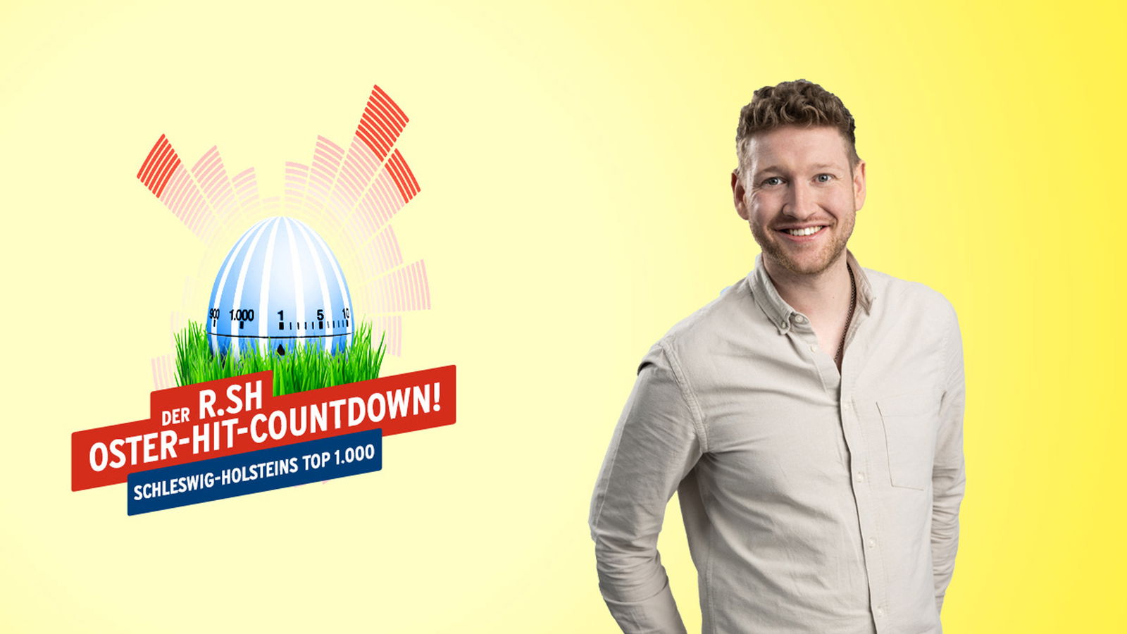 Der R.SH Oster-Hit-Countdown mit Fabian Pede