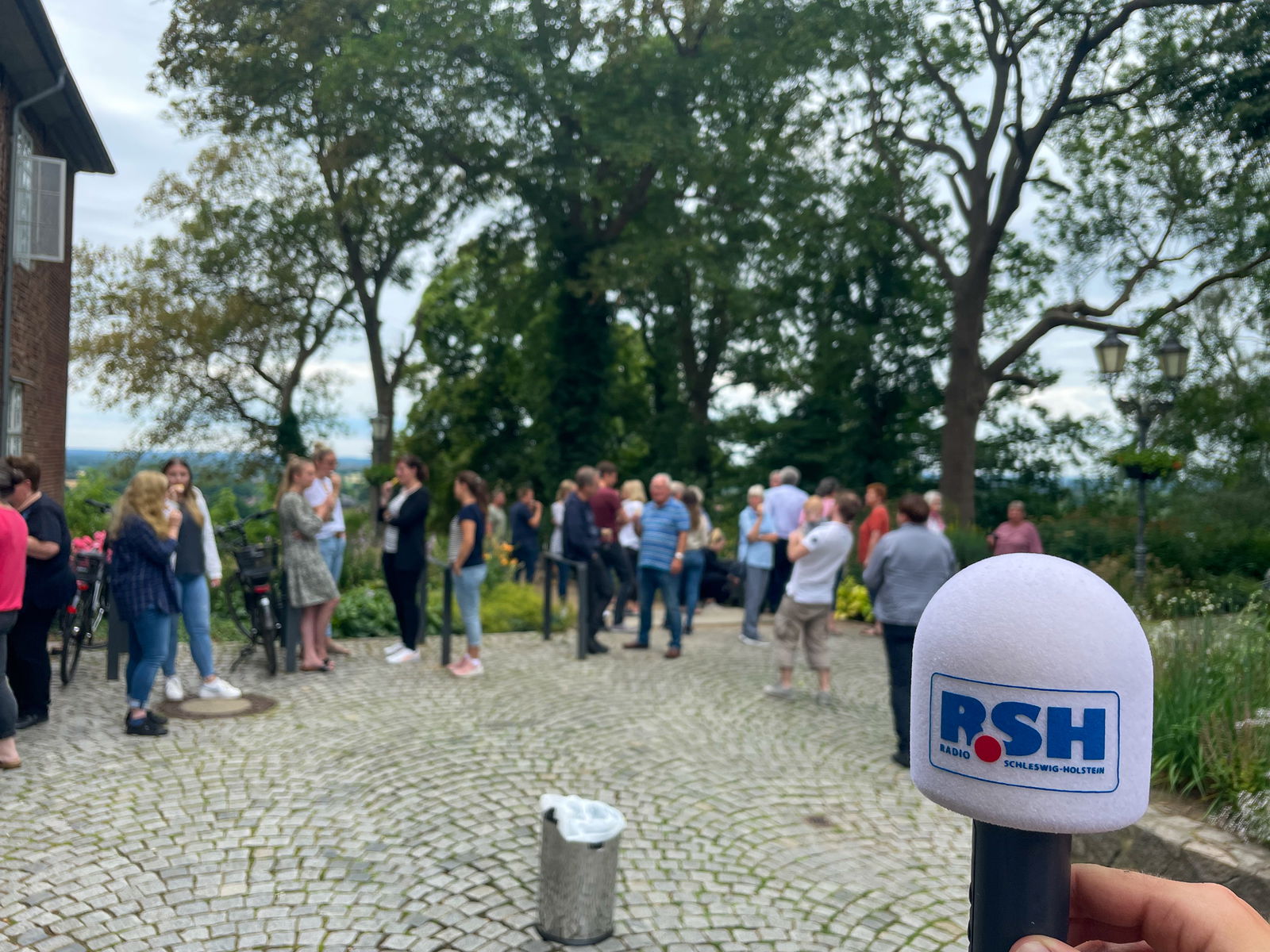 R.SH Eis-Alarm 2022 bei der Stadtverwaltung Lauenburg.