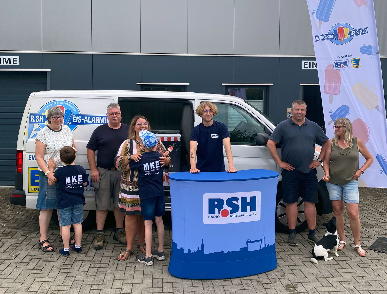 R.SH Eis-Alarm bei Elektro Ketelsen in Breklum