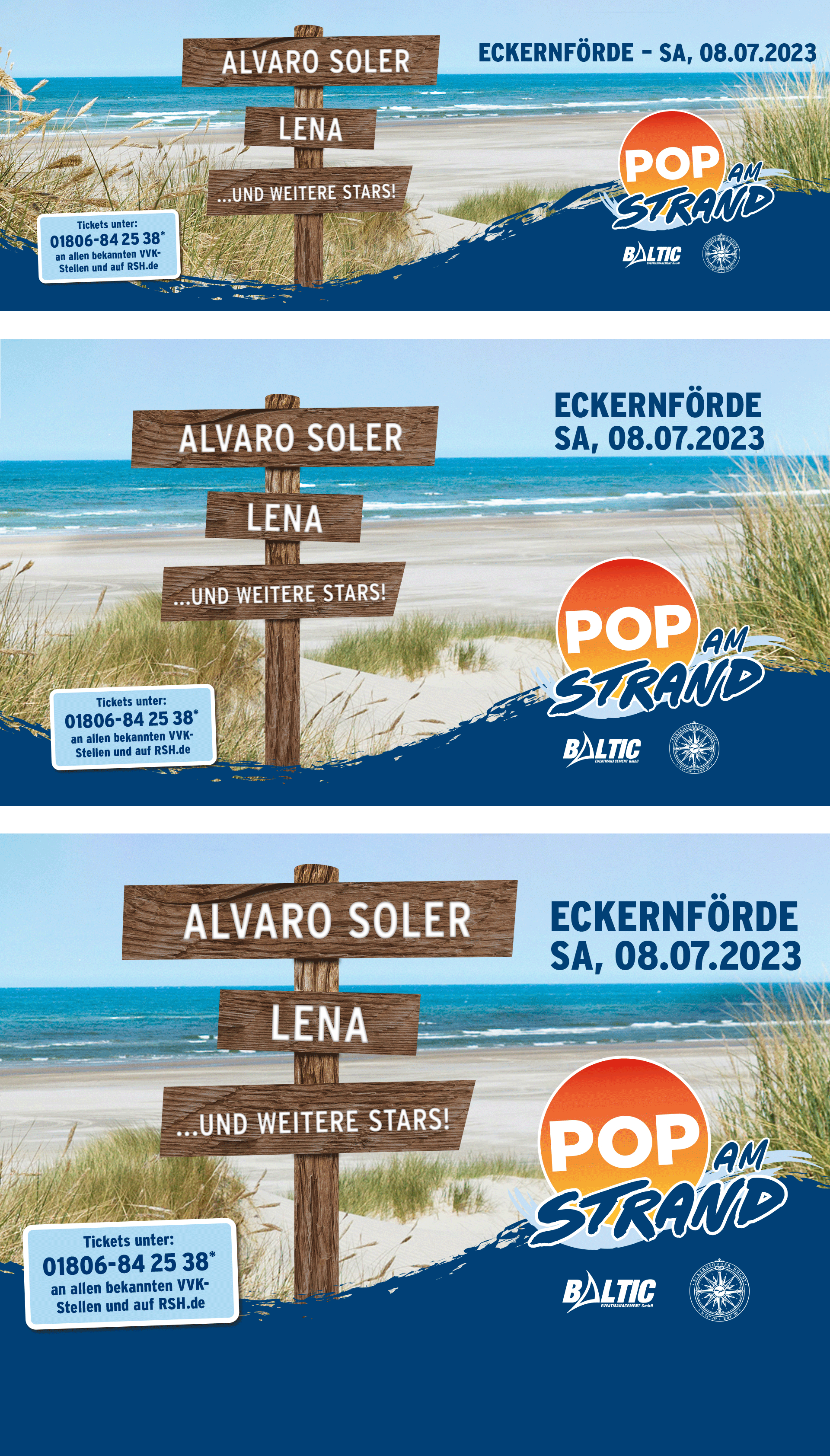 Lena am Pop am Strand