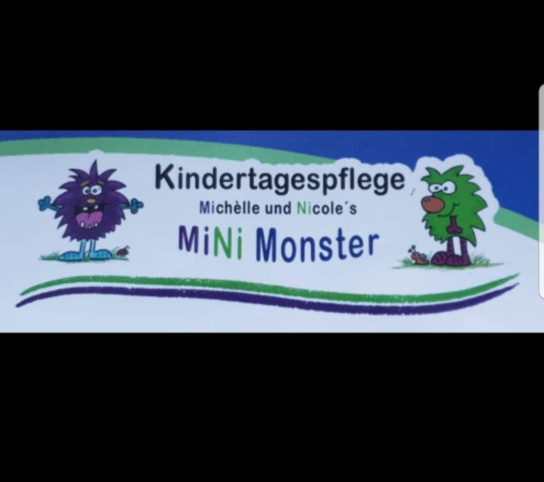 Das Logo der Kindertagespflege Mini-Monster.