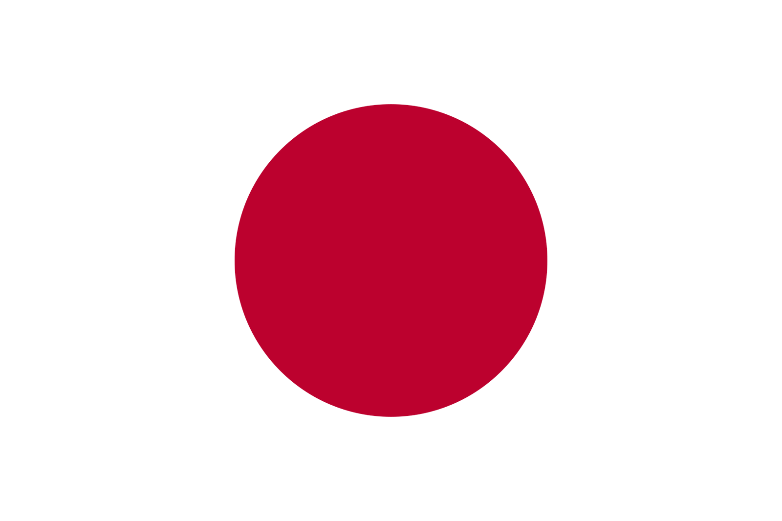 Flagge von Japan