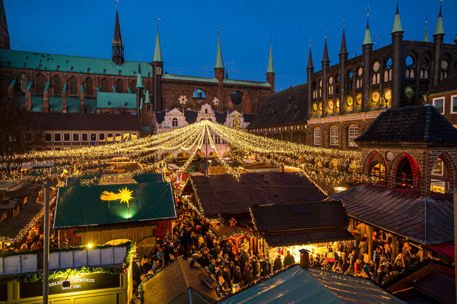 Weihnachtsmarkt in Lübeck