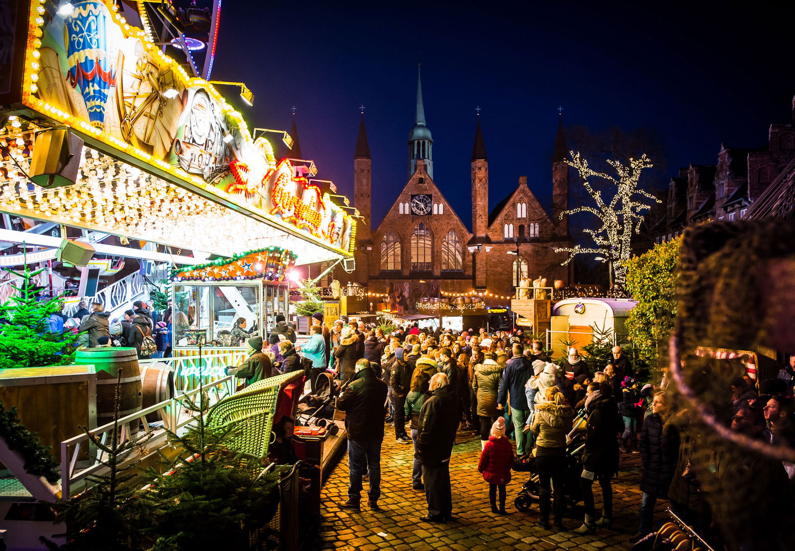 Weihnachtsmarkt in Lübeck