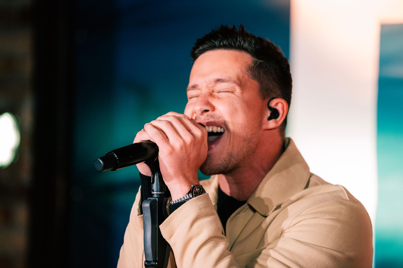 Nico Santos beim R.SH hautnah-Konzert.