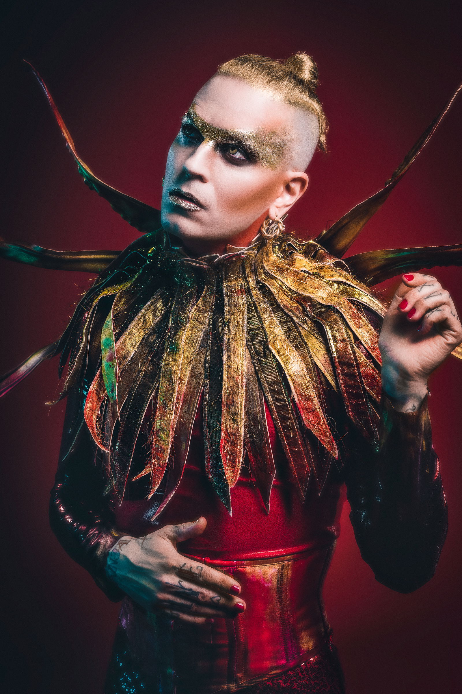 Frontmann Chris Harms der Dark-Rock-Band "Lord of the Lost"