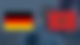 Deutschland und Marokko Flagge