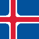 Island Flagge