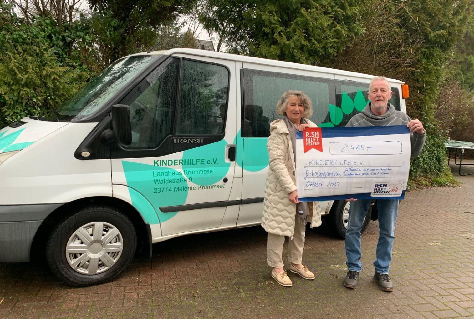 Die R.SH hilft Helfen Stiftung unterstützt den Verein Kinderhilfe e.V.