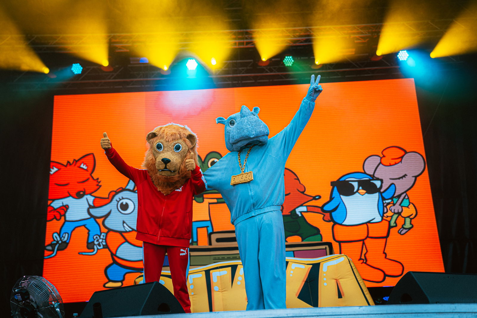 Dikka und DJ Löwe auf der Kieler Woche 2024