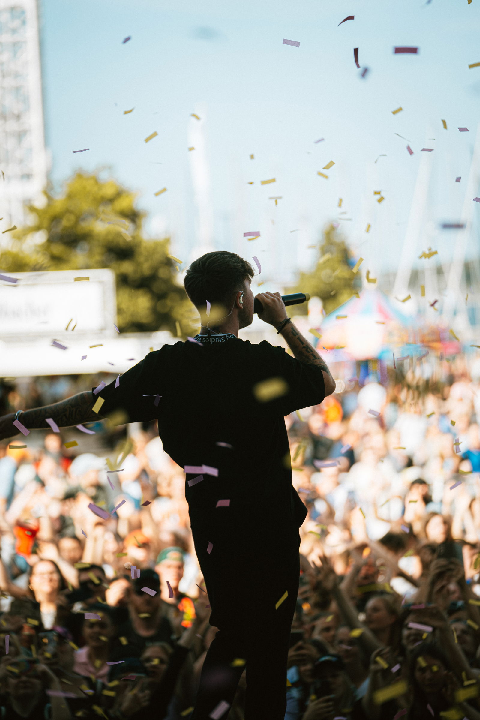 Mike Singer auf der Kieler Woche 2024