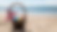 Osterkorb am Strand