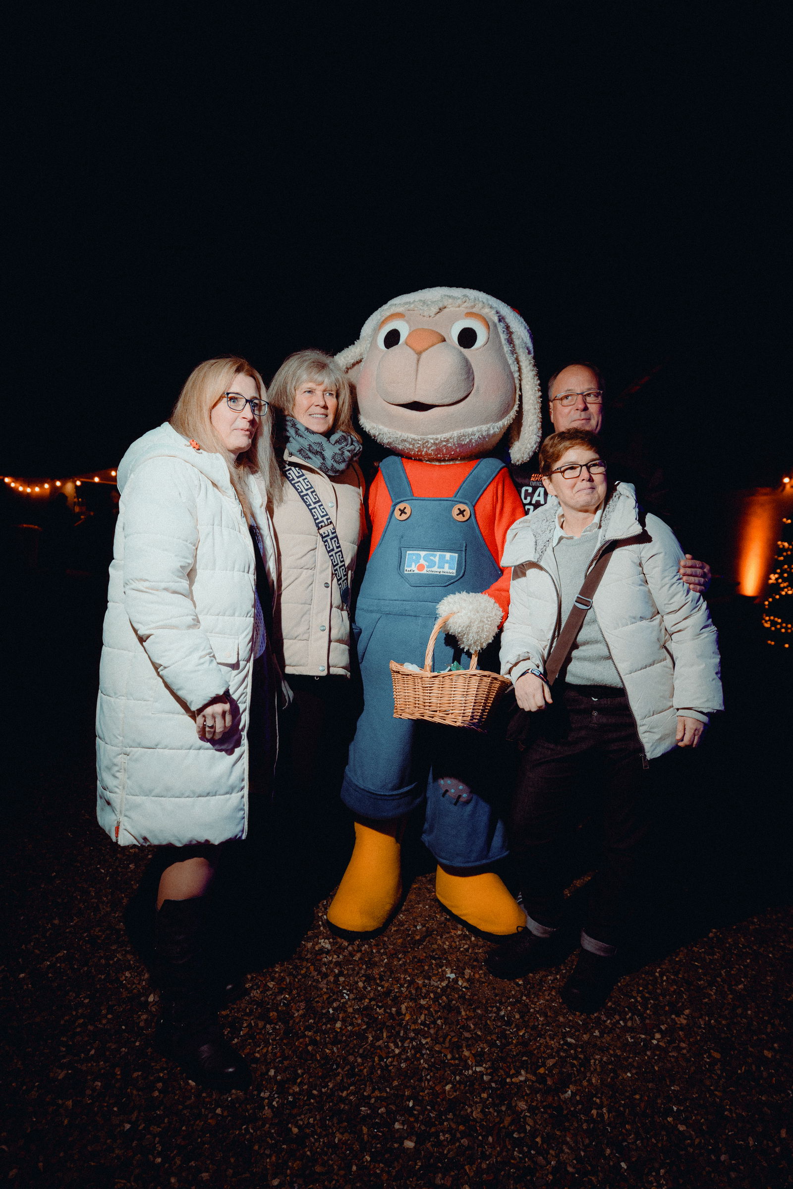 Locke vor dem Konzert mit R.SH-Hörern