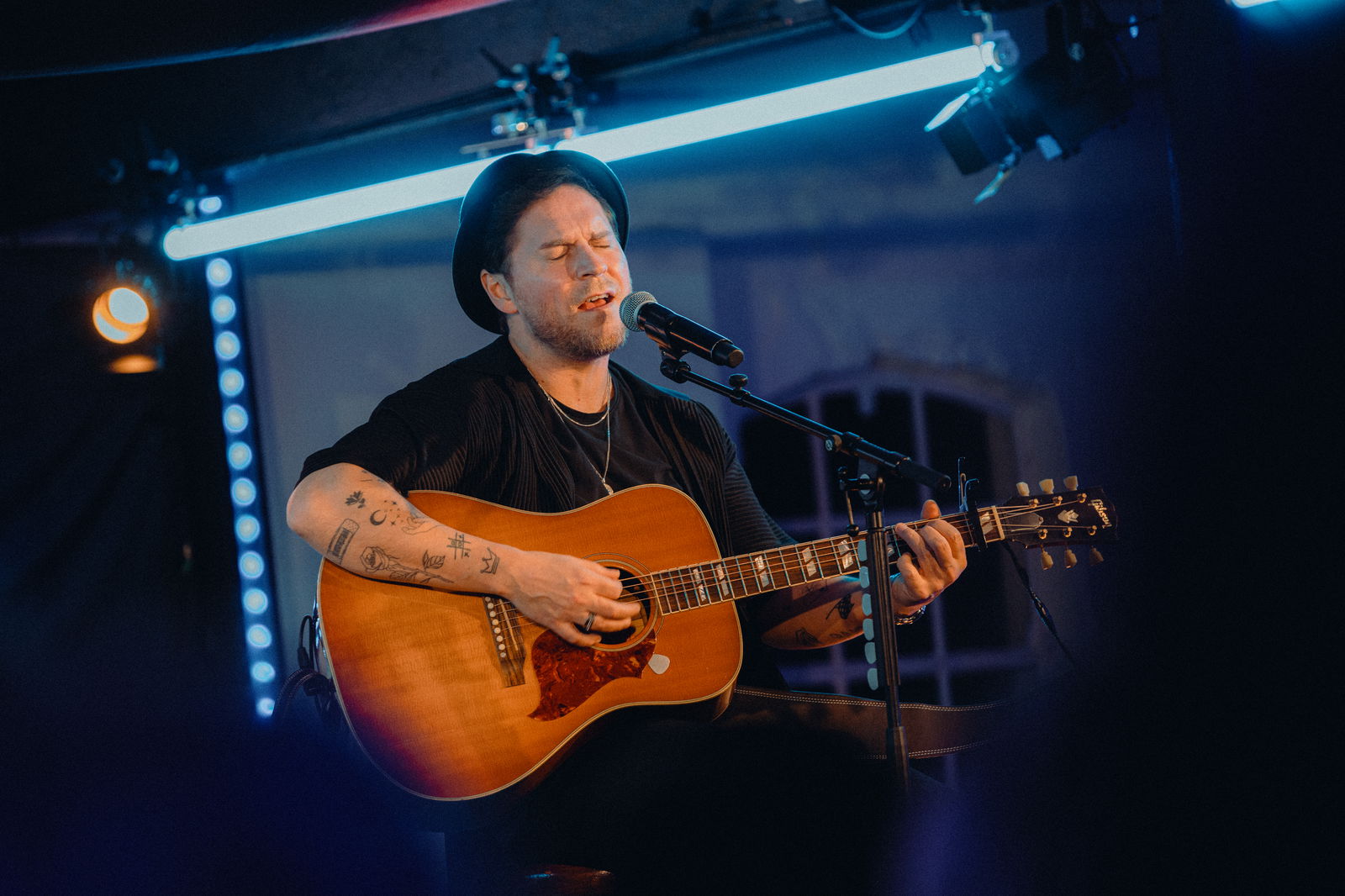 Johannes Oerding in seinem Element