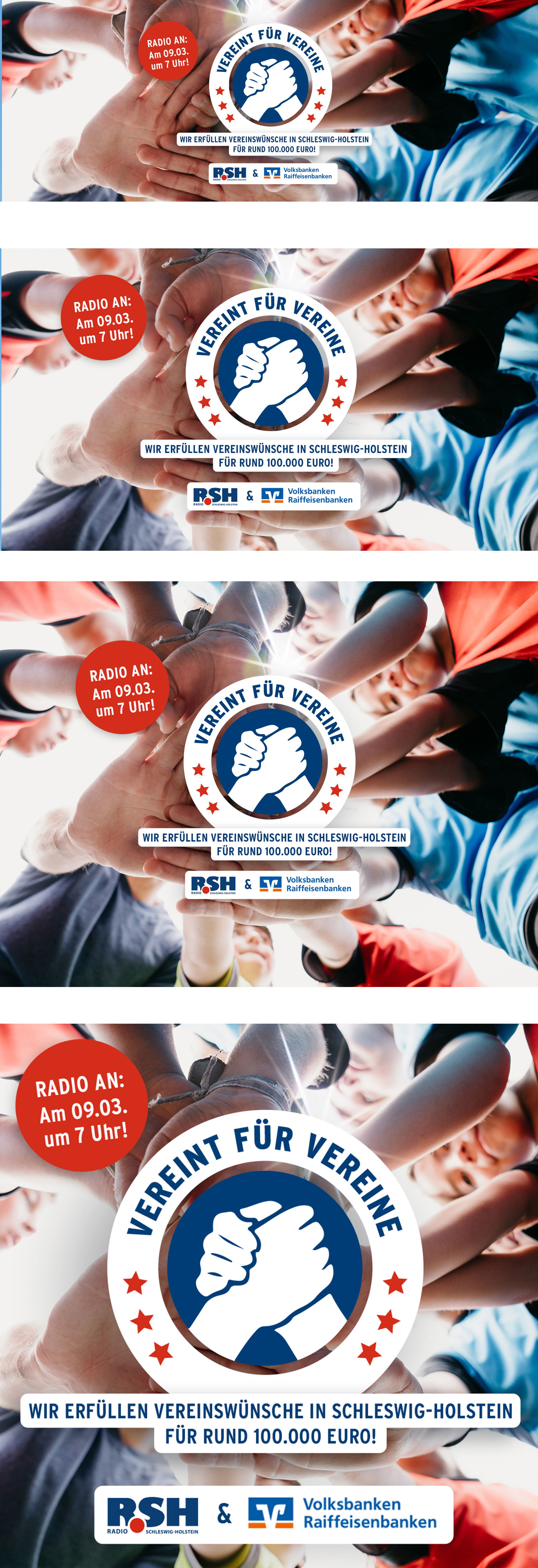 Vereint für unsere Vereine Vorbewerbung