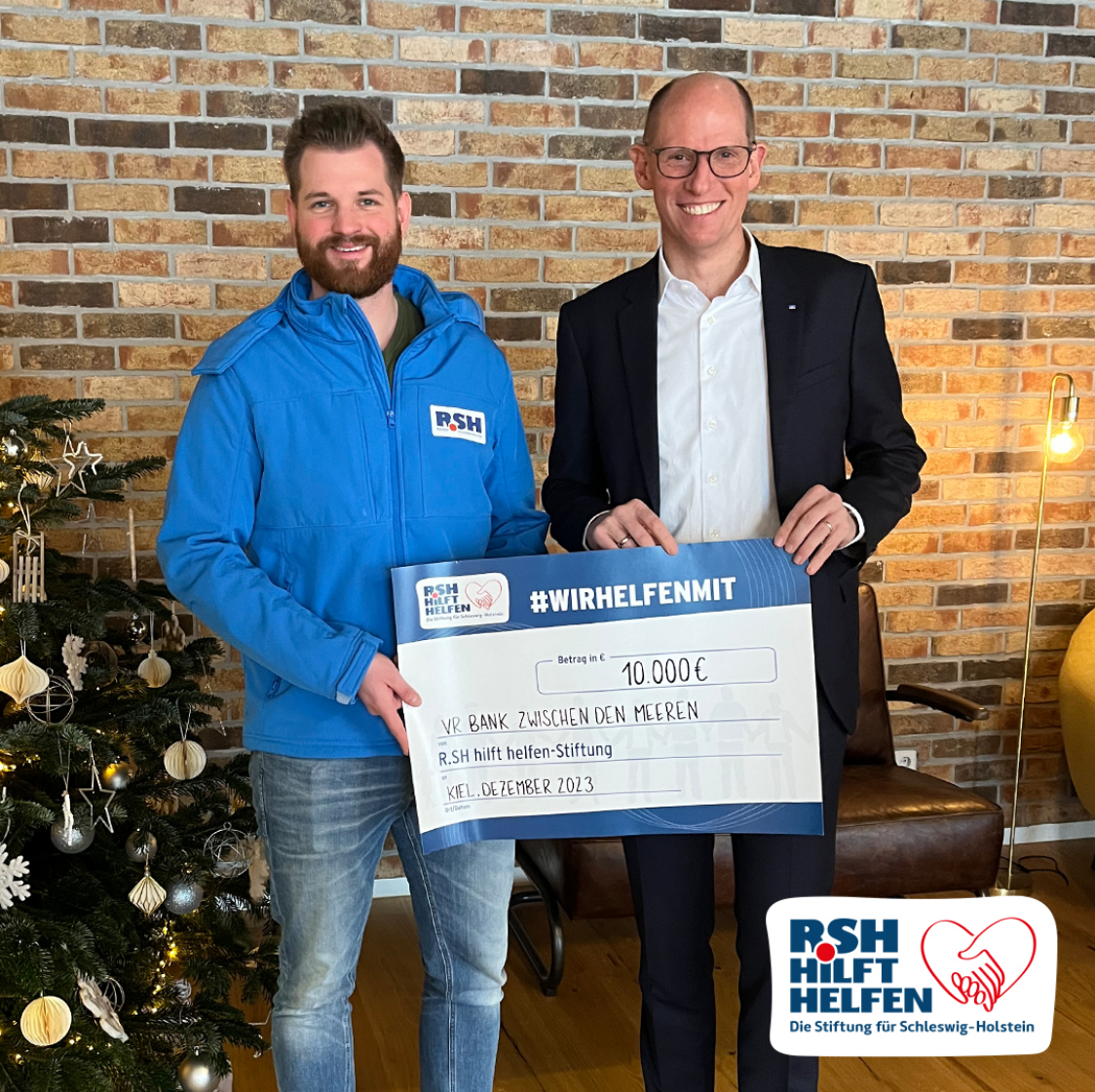 Spenden der Weihnachtsaktion