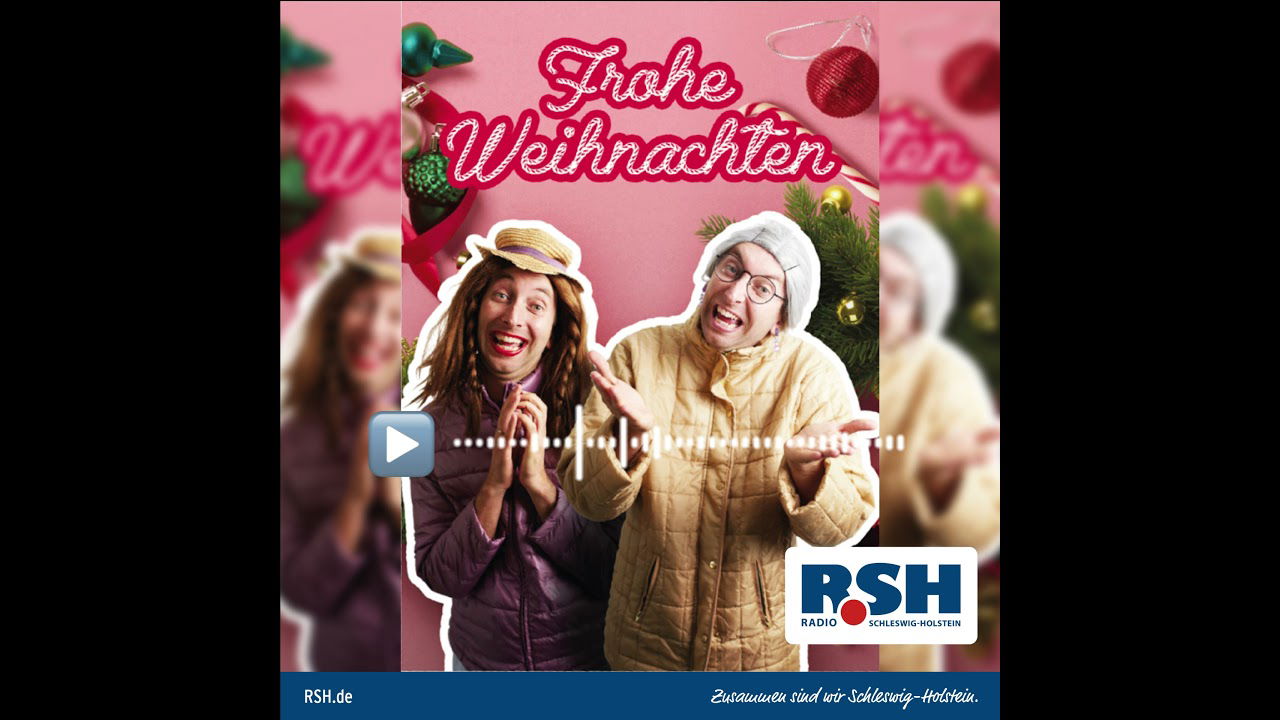 Helga und Marianne wünschen Frohe Weihnachten!