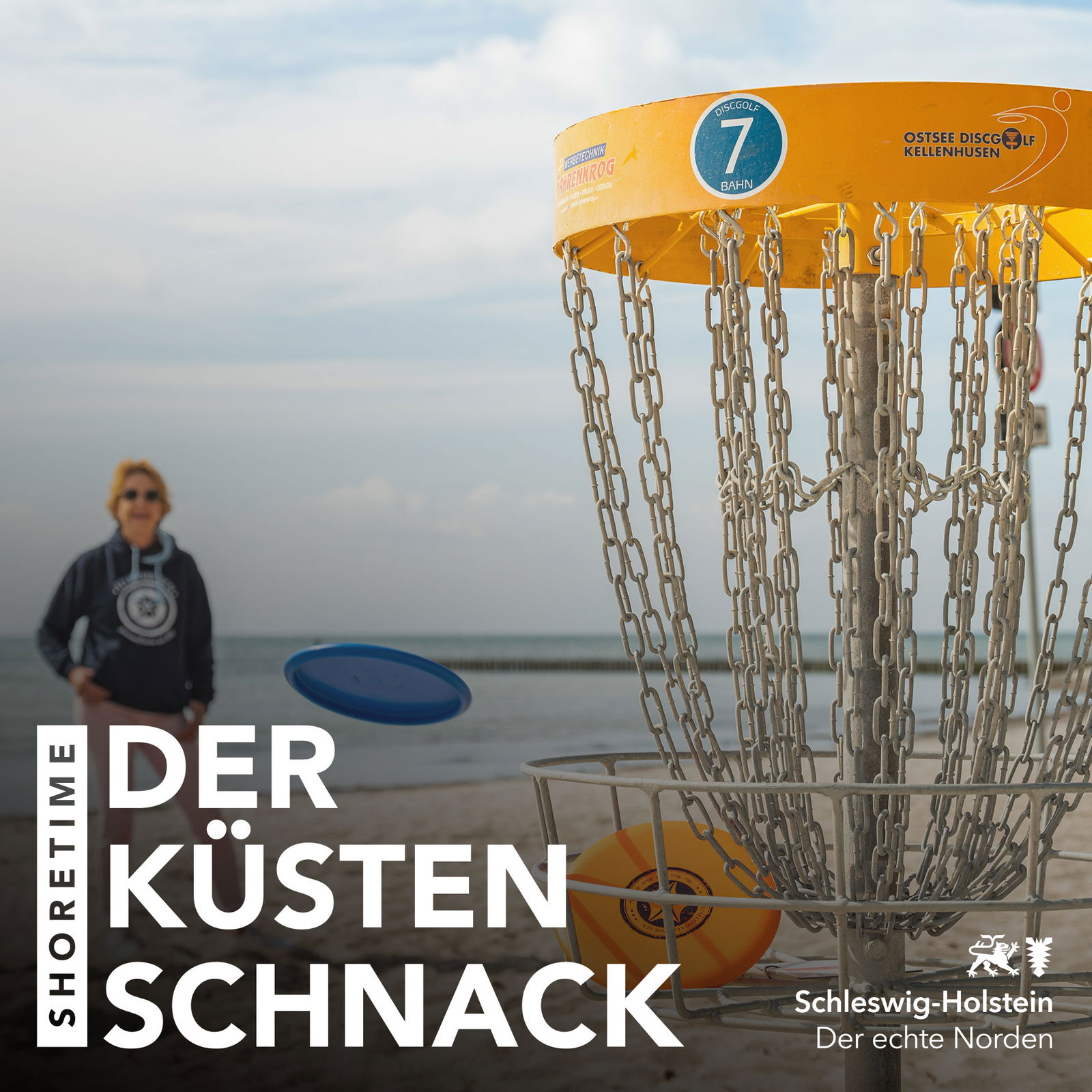 F55 | Fliegende Scheiben am Ostseestrand